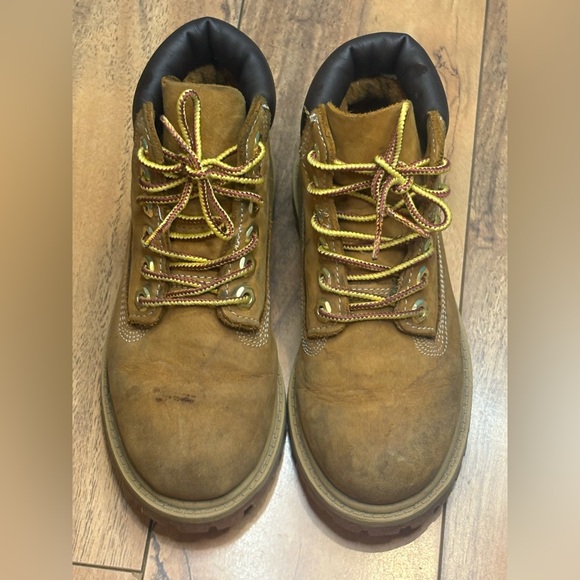 Timberland Kids Brown Lace-Up Boots - Picture 3 of 4